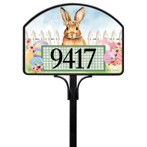 Easter Bunny Yard DeSign slide 