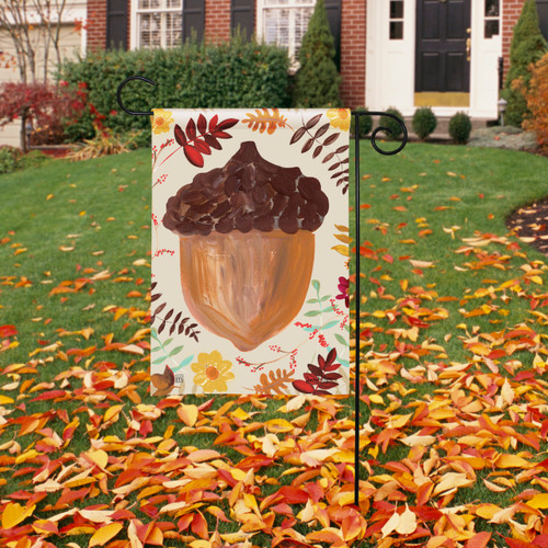 Acorn Garden Flag slide 