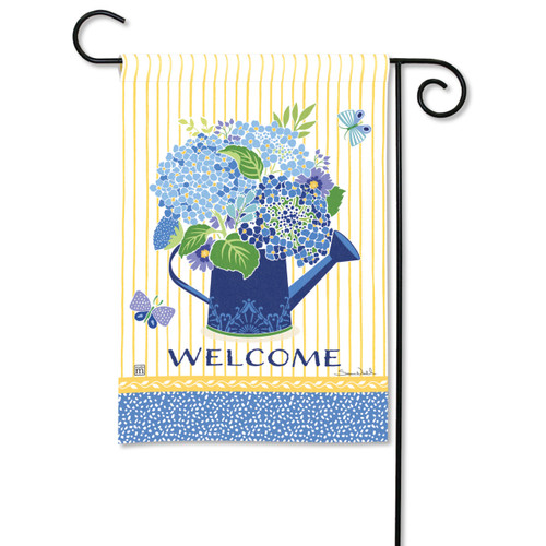 Hydrangea Blue Garden Flag slide 