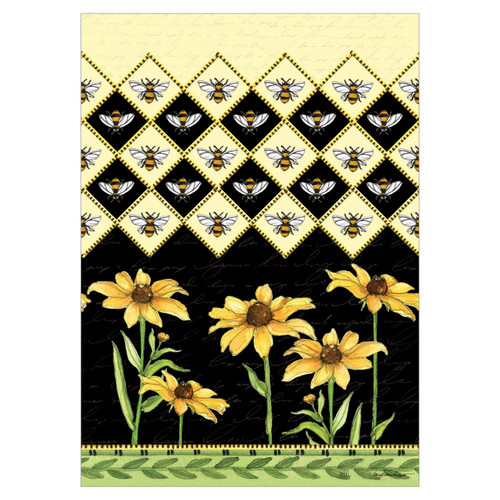 Busy Bees Bird Bath w/ST9021 Copper Topper slide 