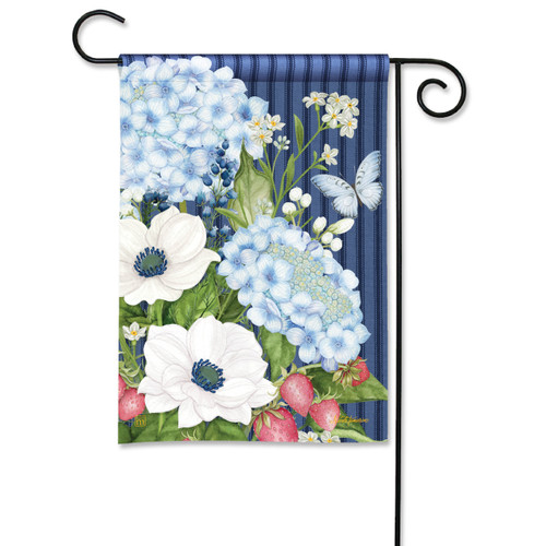 Strawberry Summer Garden Flag slide 