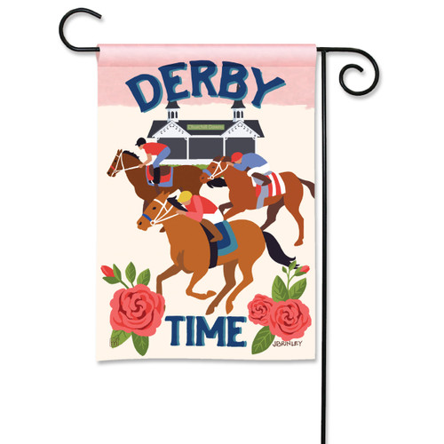 Kentucky Derby Garden Flag slide 
