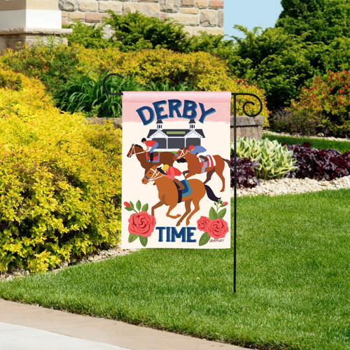 Kentucky Derby Garden Flag slide 