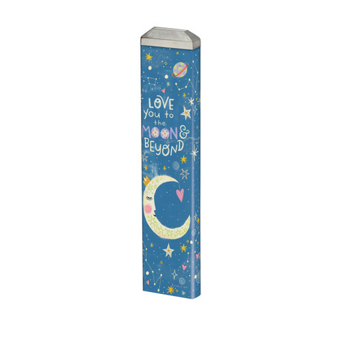 Love you to the Moon and Beyond 13" Mini Art Pole slide 