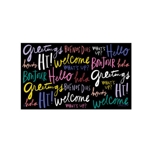 Bright Hello MatMate slide 