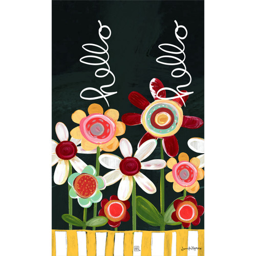 Playful Petals 13" Mini Art Pole slide 