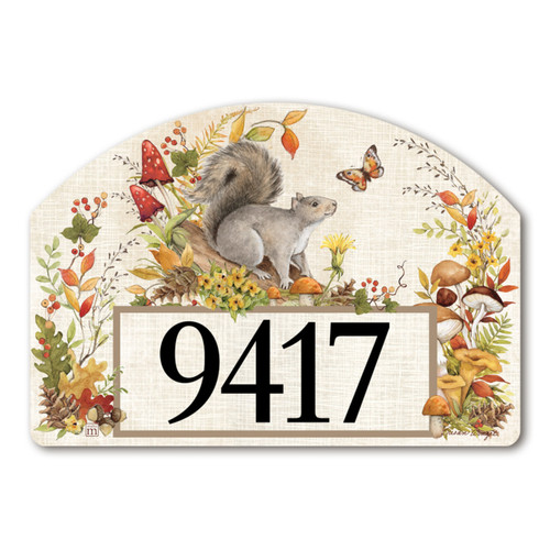 Fall Squirrel Yard DeSign slide 