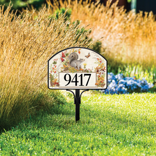 Fall Squirrel Yard DeSign slide 