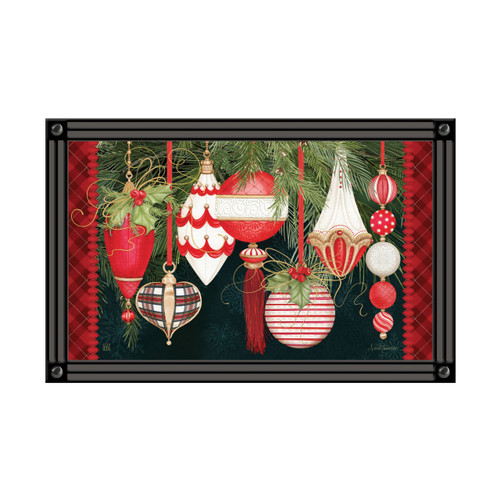 Peppermint Wishes Ornaments MatMate slide 