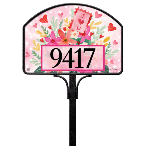 Valentine Flowers Yard DeSign slide 