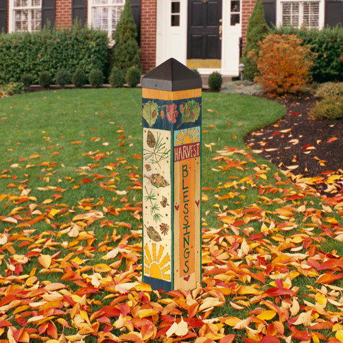 Warm Autumn Wishes 20" Art Pole slide 