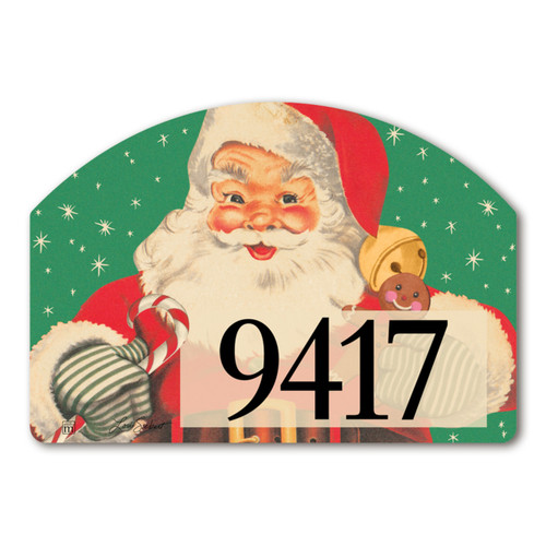 Santa's Retro Christmas Cheer Yard DeSign slide 