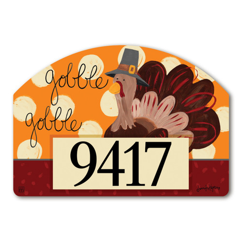 Gobble Glam Yard DeSign slide 
