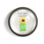 A round paperweight with a wood frame and the image of a sunflower that says "find your sunshine".