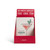 A red corrugate displayer box with an assortment of holiday drink inspired biodegradable dish cloths.