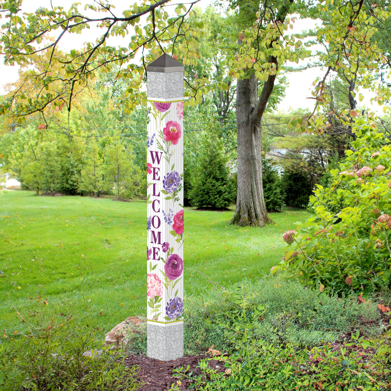 Teahouse Floral 60" Art Pole thumbnail