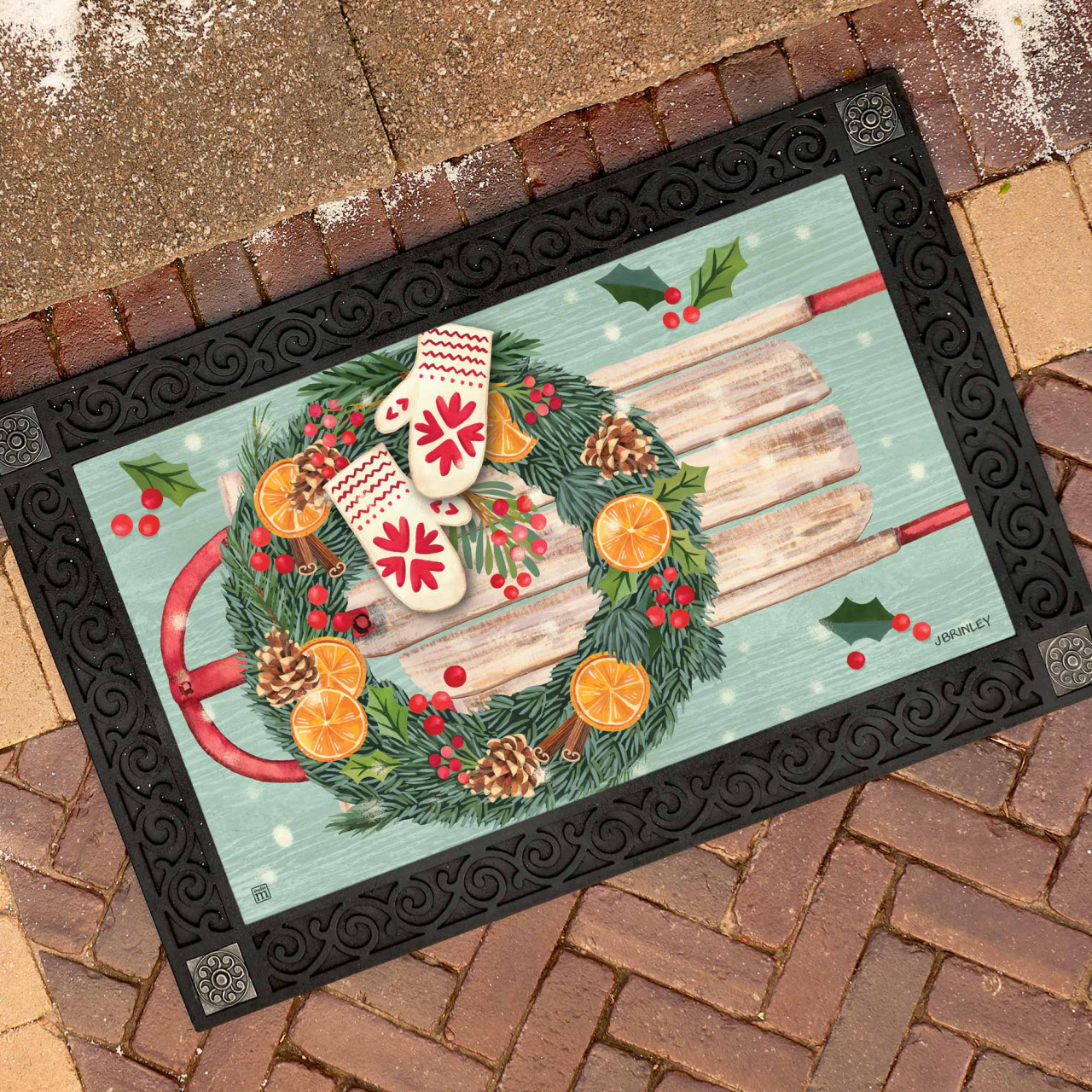 Citrus Wreath MatMate thumbnail