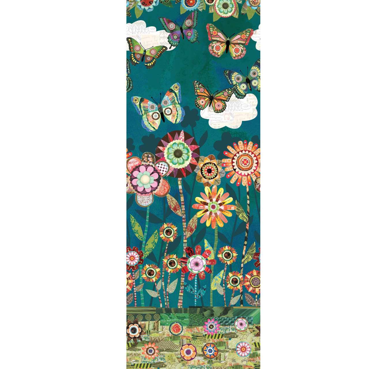 Patchwork Flutters 60" Art Pole thumbnail