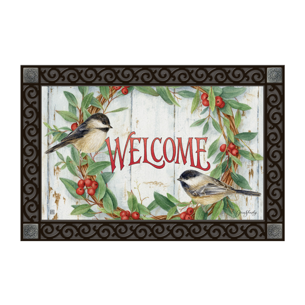 Chickadee Wreath MatMate thumbnail