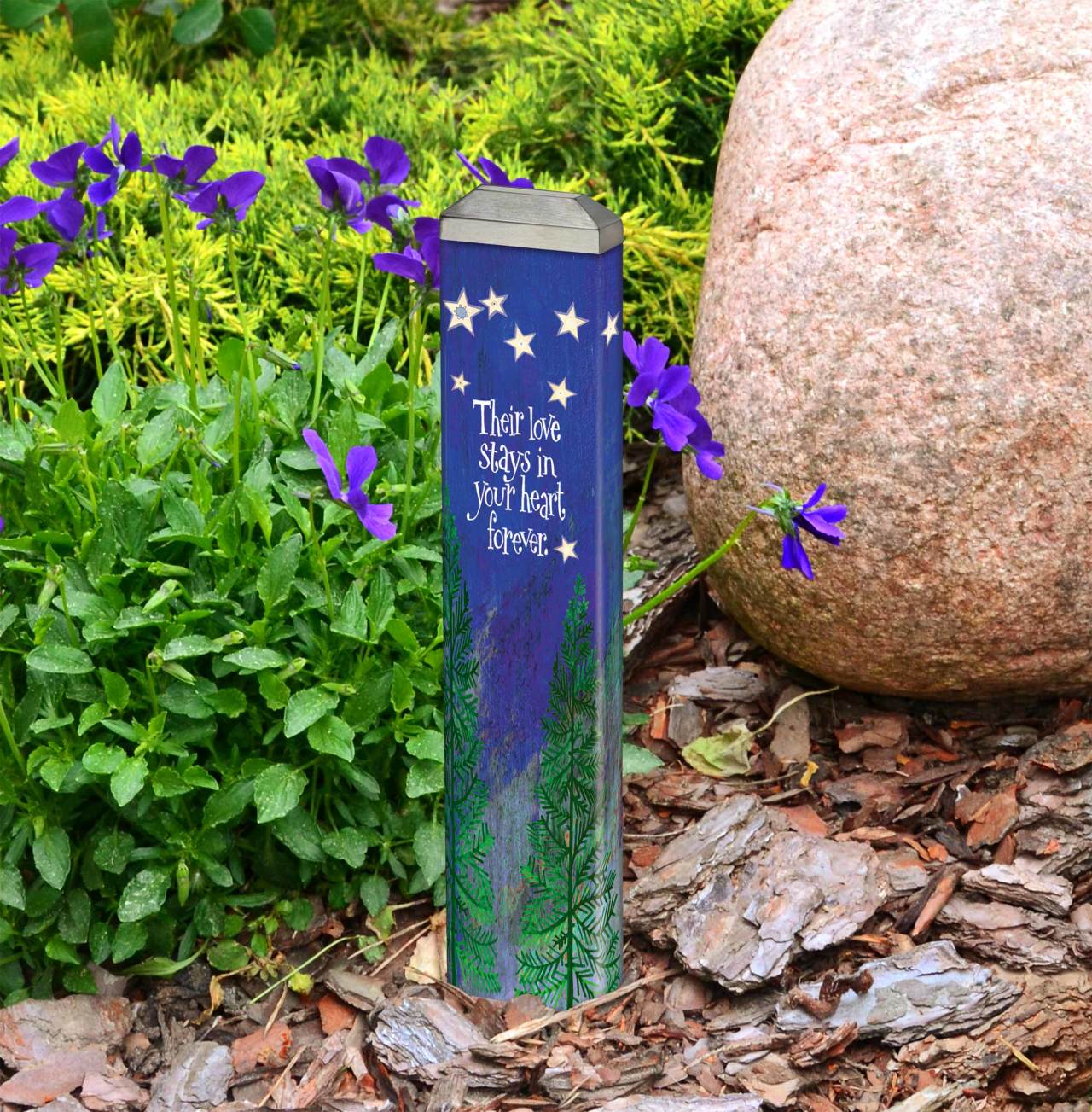 Love Stays Forever 13" Mini Art Pole thumbnail