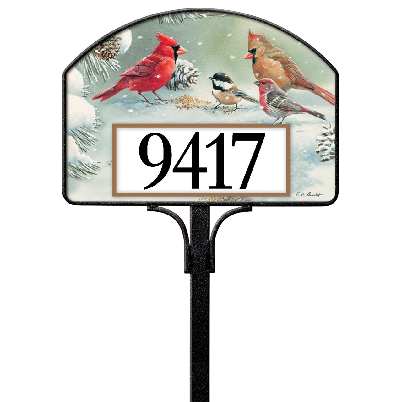Winter Bird Feeding Yard DeSign thumbnail