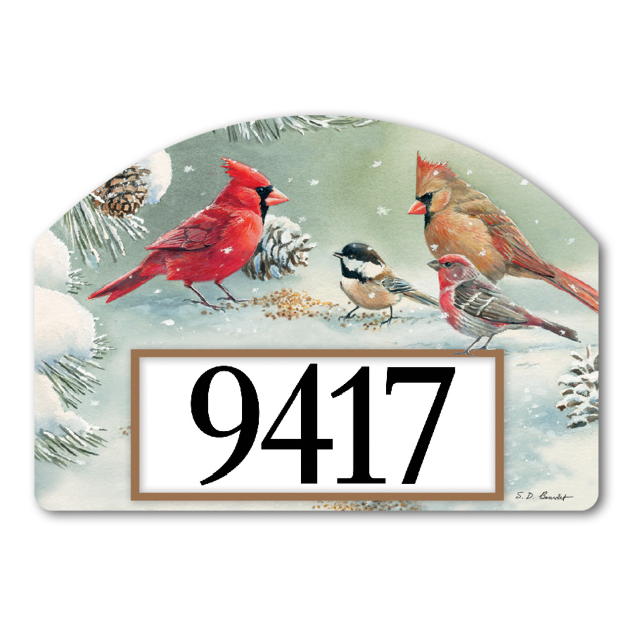 Winter Bird Feeding Yard DeSign thumbnail