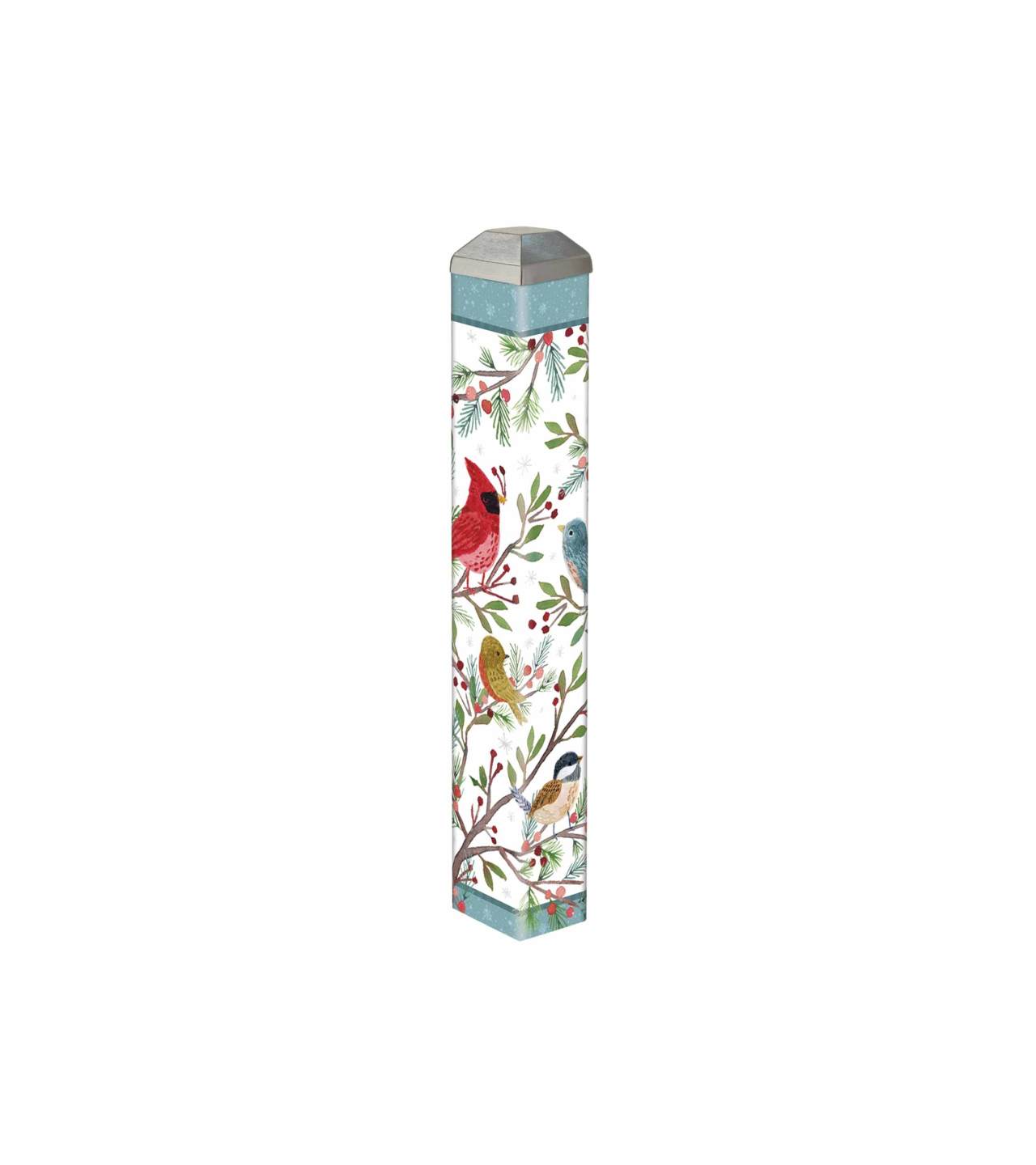 Winter Bird Branches 10" Mini Art Pole thumbnail