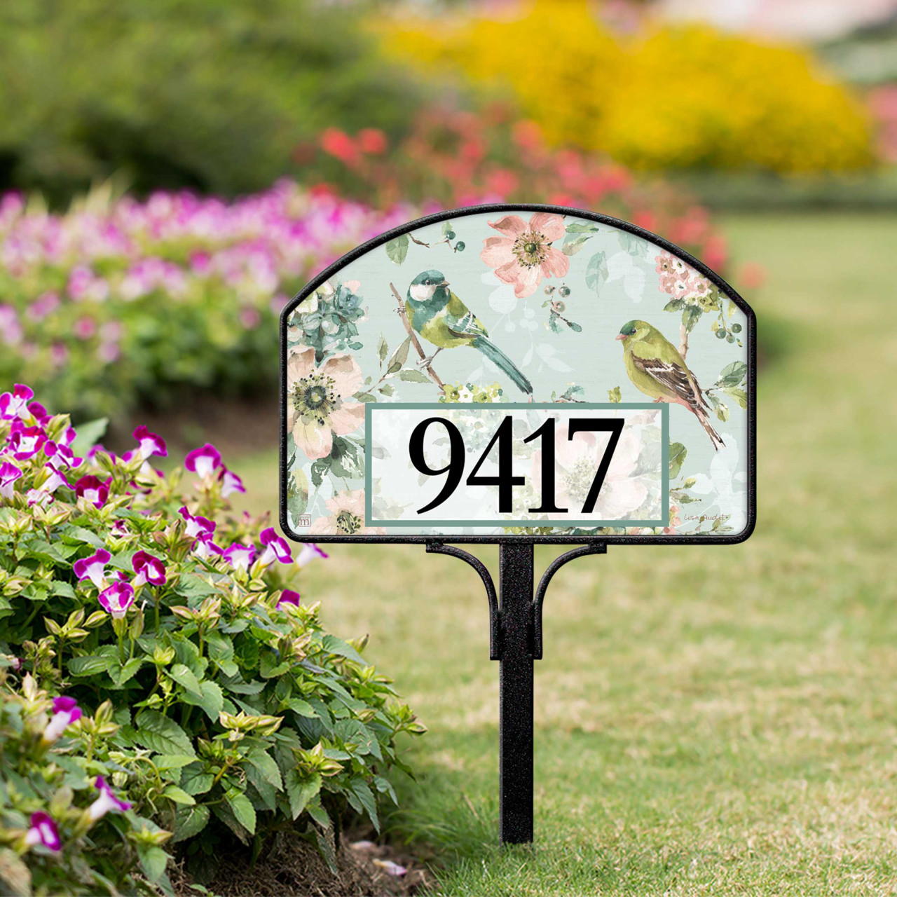 Birds Mint Crush Yard DeSign thumbnail