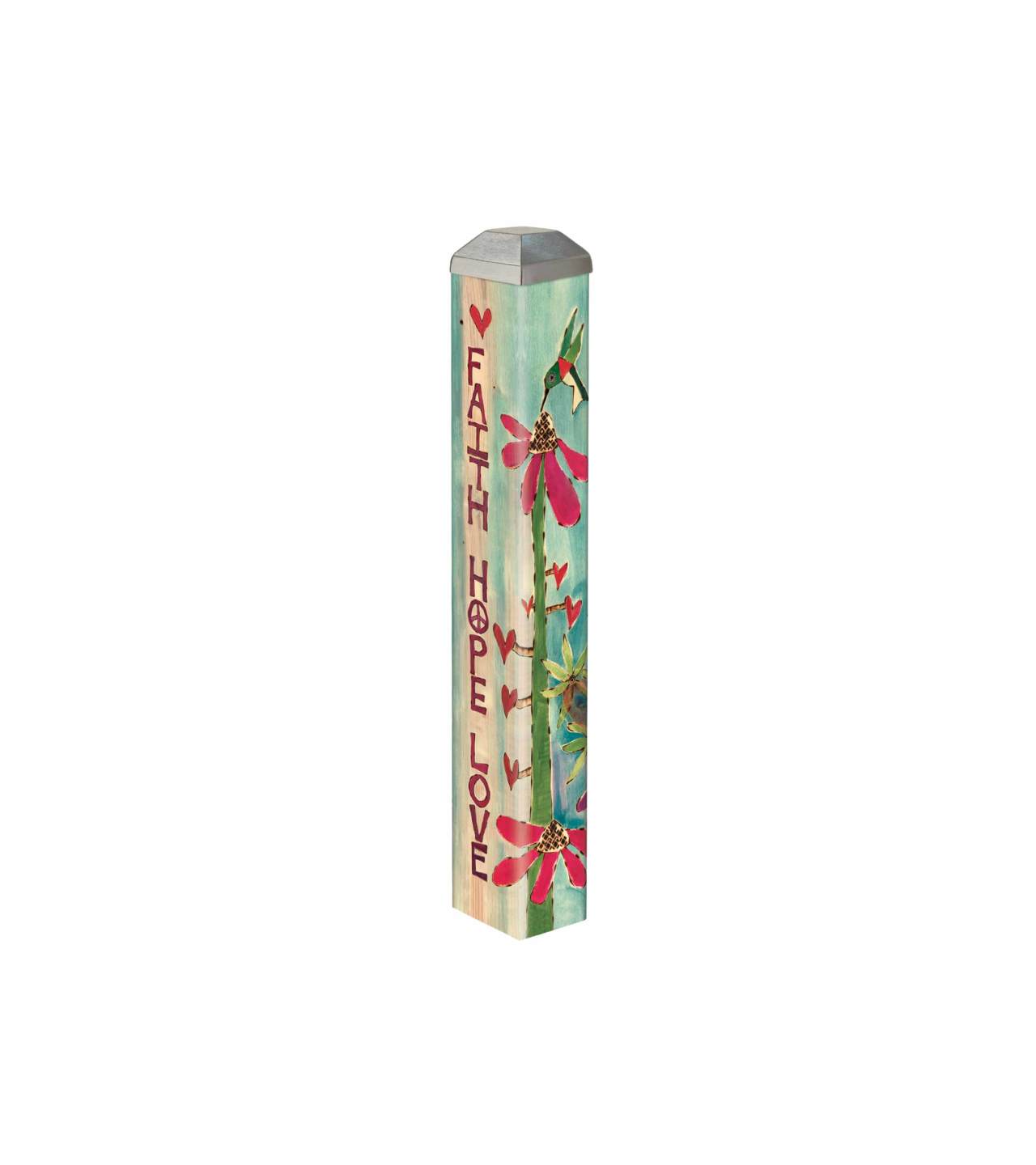 Faith, Hope, Love 10" Mini Art Pole thumbnail
