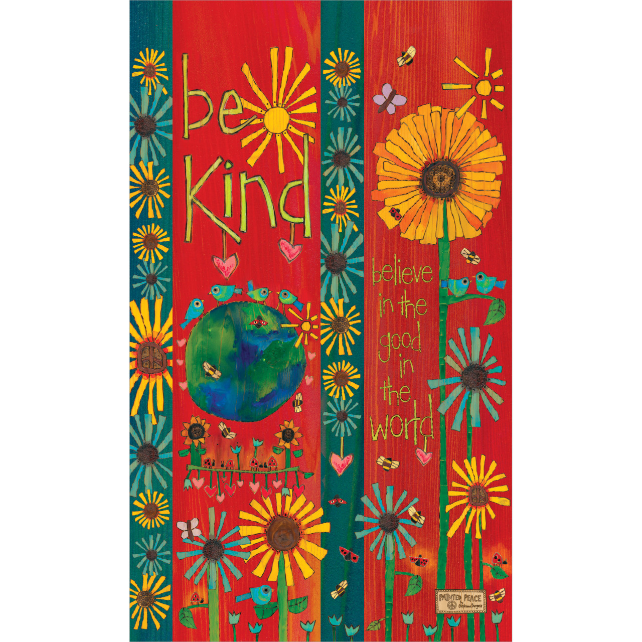 Be Kind 13" Mini Art Pole thumbnail