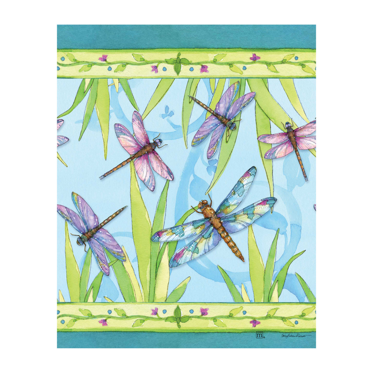 Dragonfly Days 20" Art Pole thumbnail