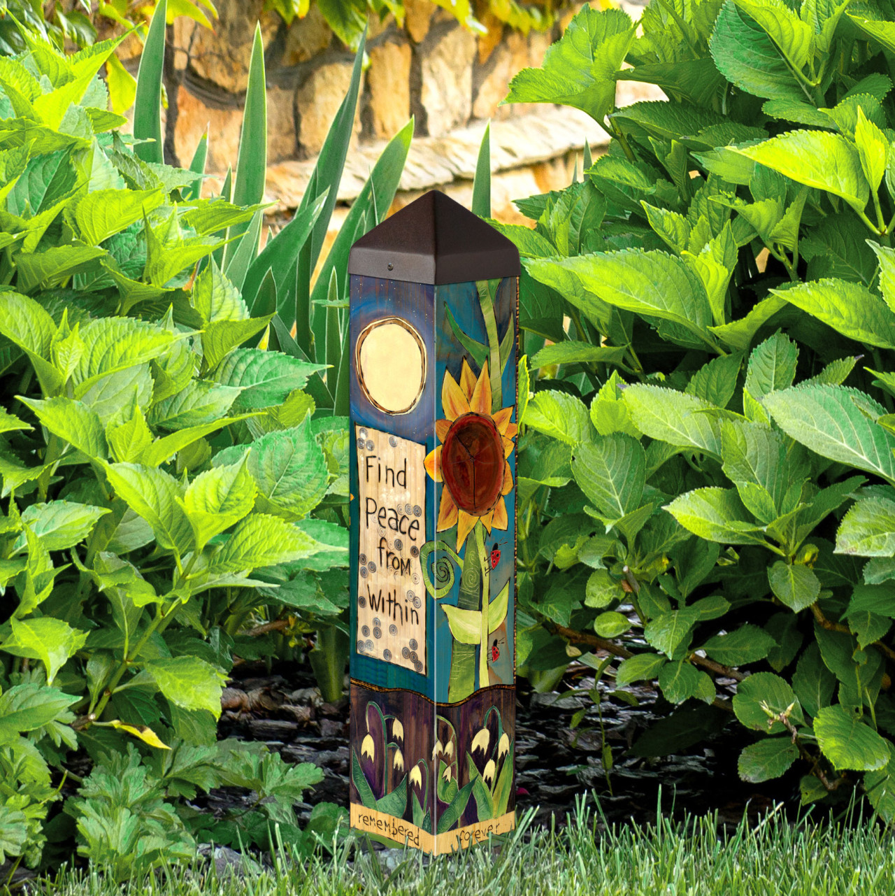 Find Peace 20" Art Pole thumbnail