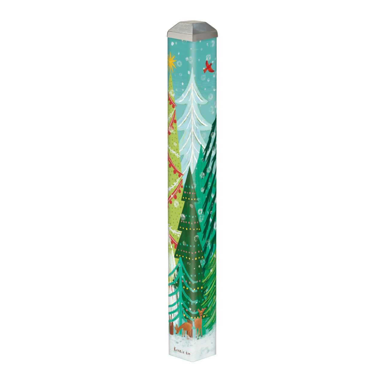 Christmas Trees 16" Mini Art Pole thumbnail