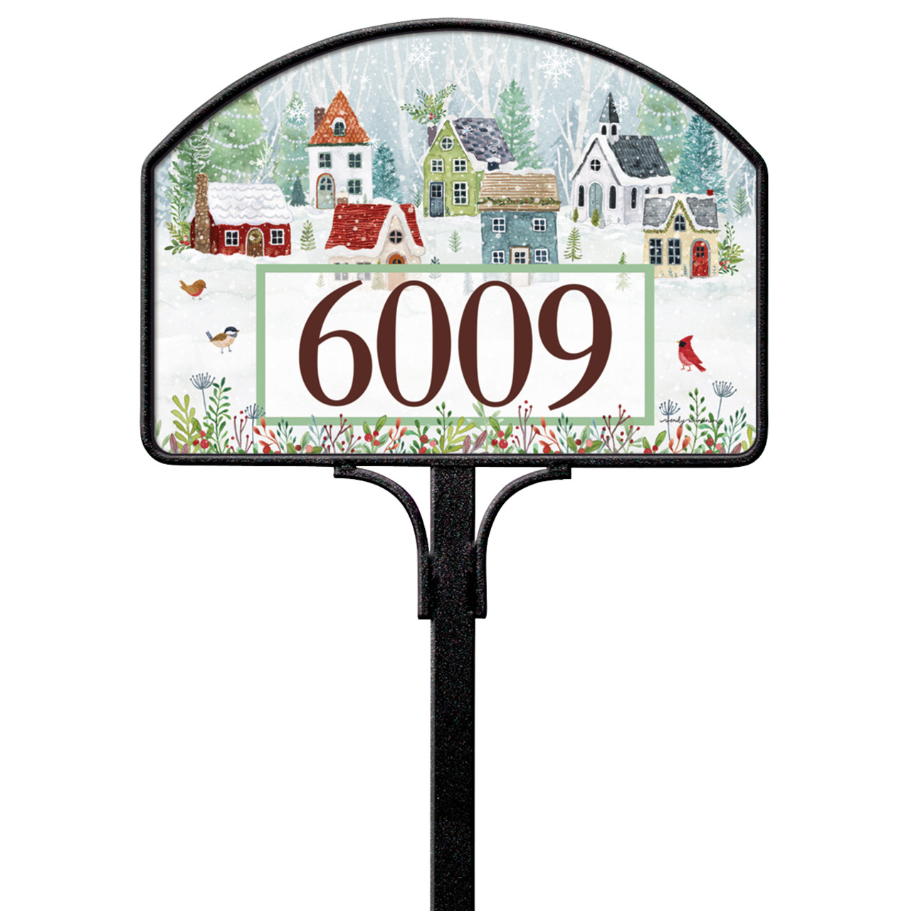 Snow Village Yard DeSign thumbnail