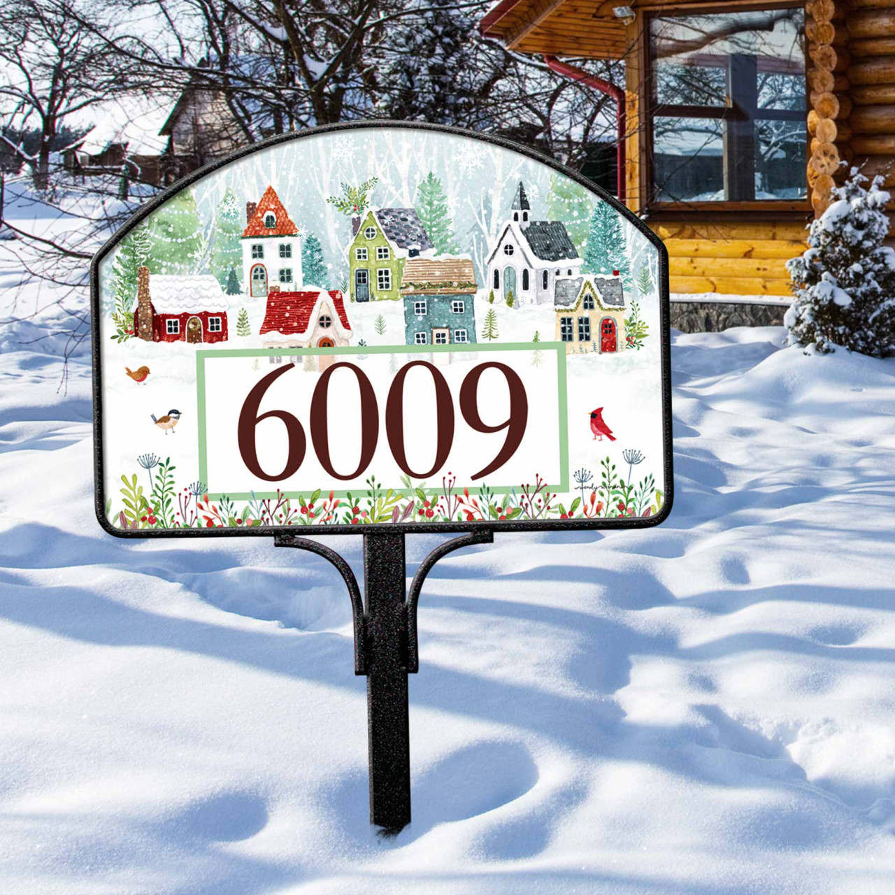 Snow Village Yard DeSign thumbnail