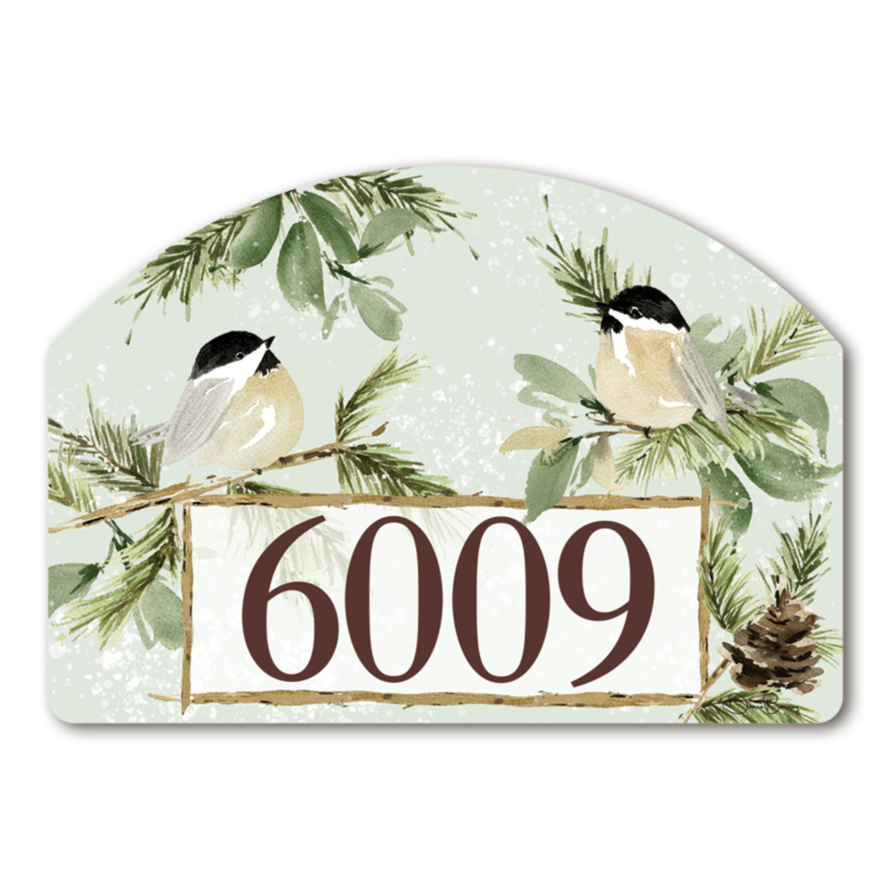 Winter Chickadee Yard DeSign thumbnail