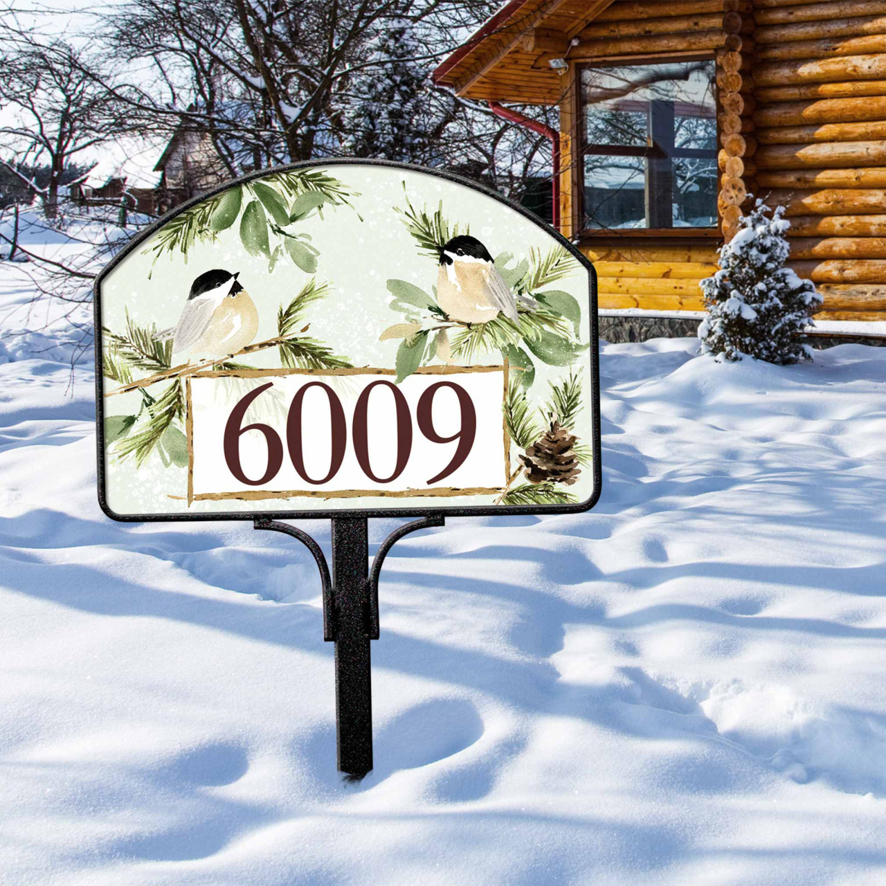 Winter Chickadee Yard DeSign thumbnail