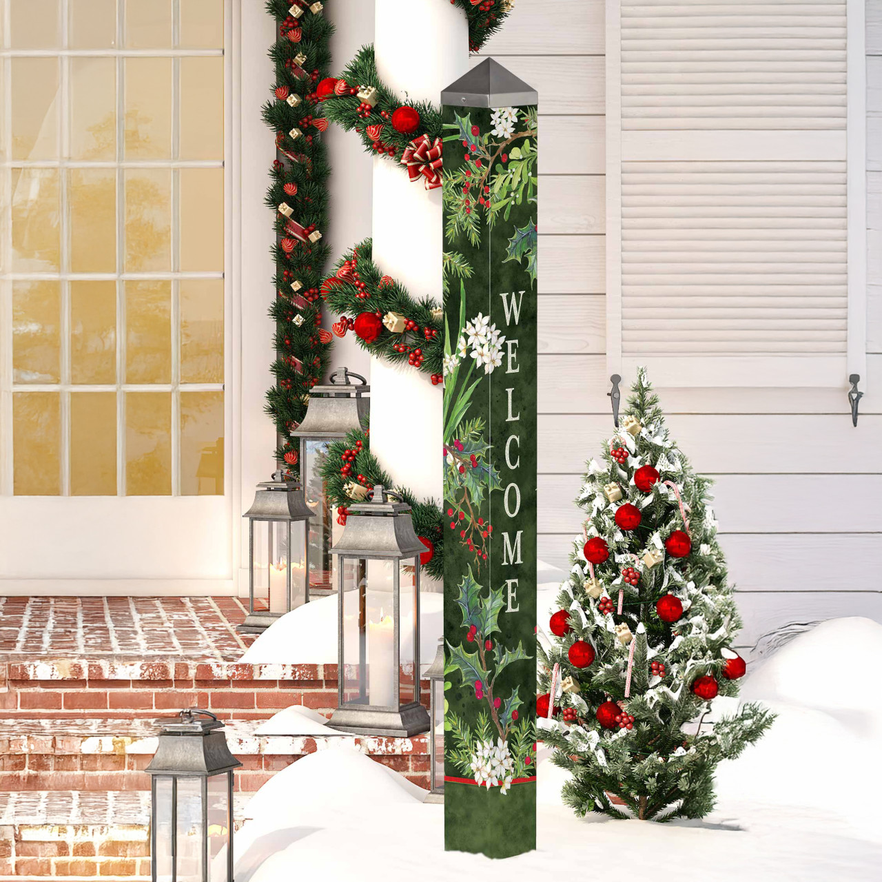 Balsam and Berries 60" Art Pole thumbnail