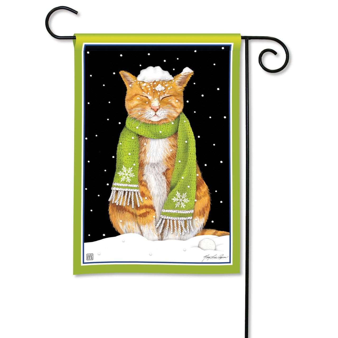 It's Cold Outside Garden Flag thumbnail