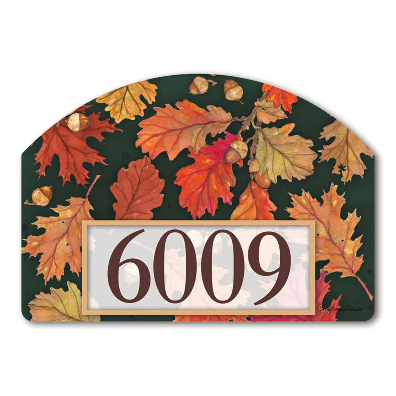 Autumn Acorns Yard DeSign thumbnail