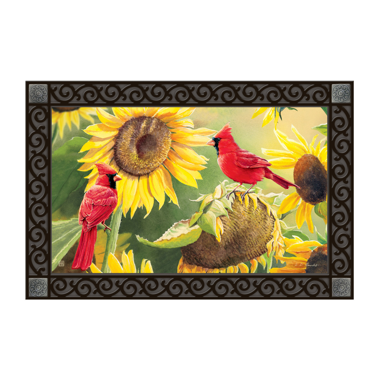 Sunflower Cardinal MatMate thumbnail