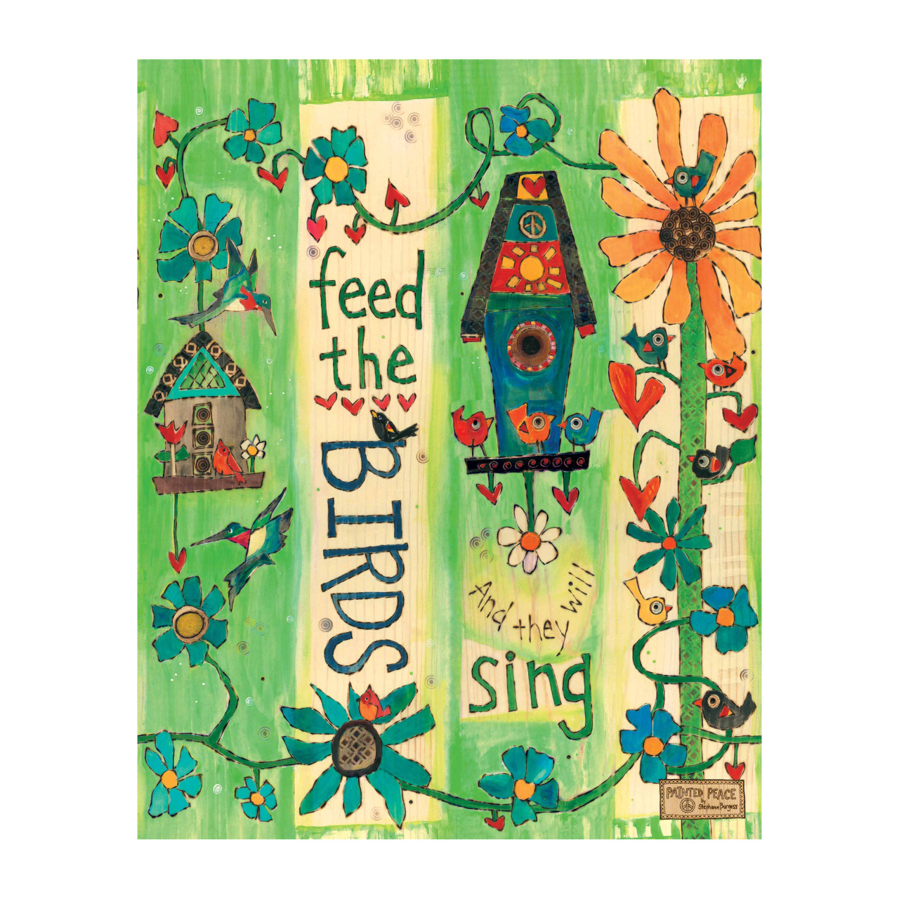 Birds Will Sing 20" Art Pole thumbnail