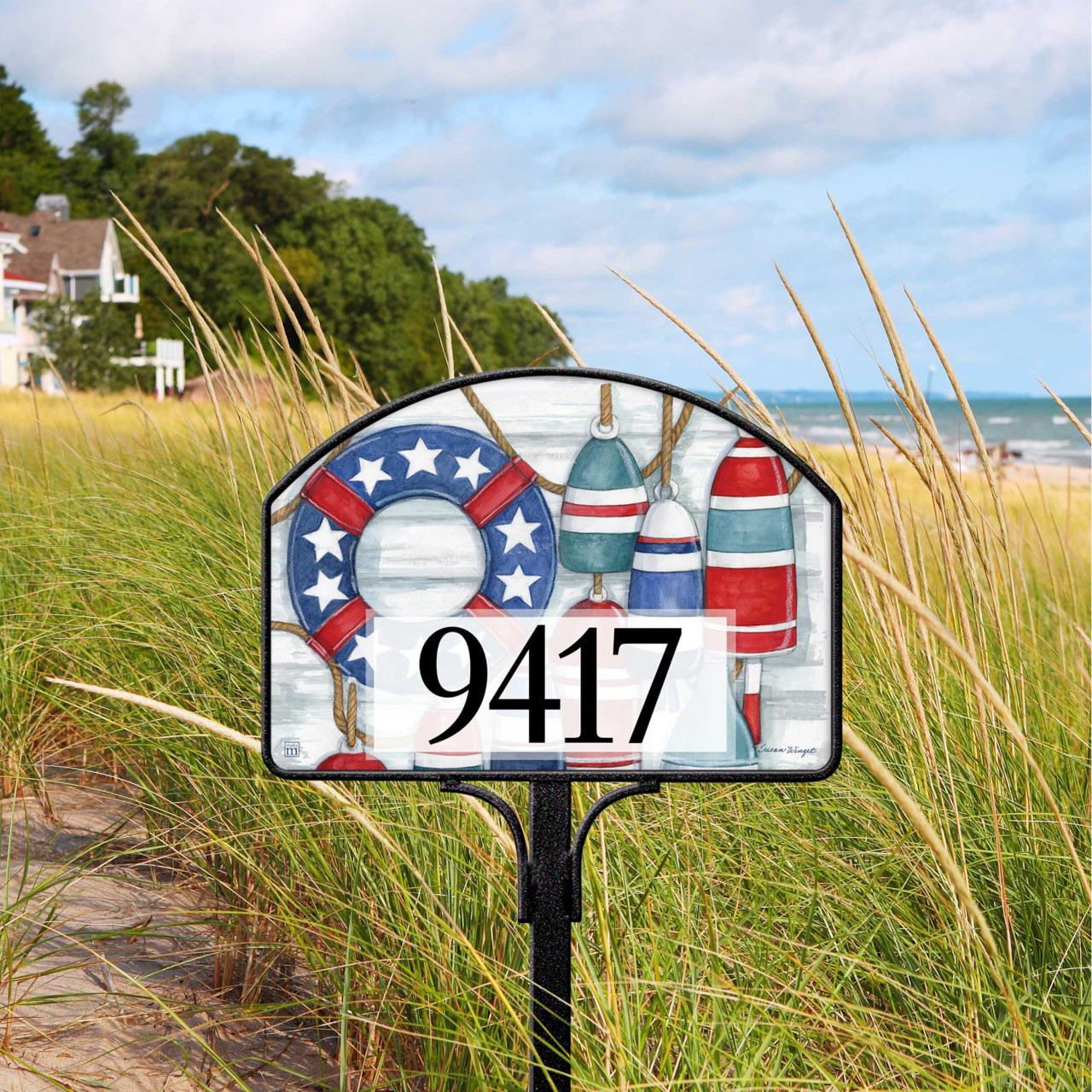 Red, White, and Bouy Yard DeSign thumbnail