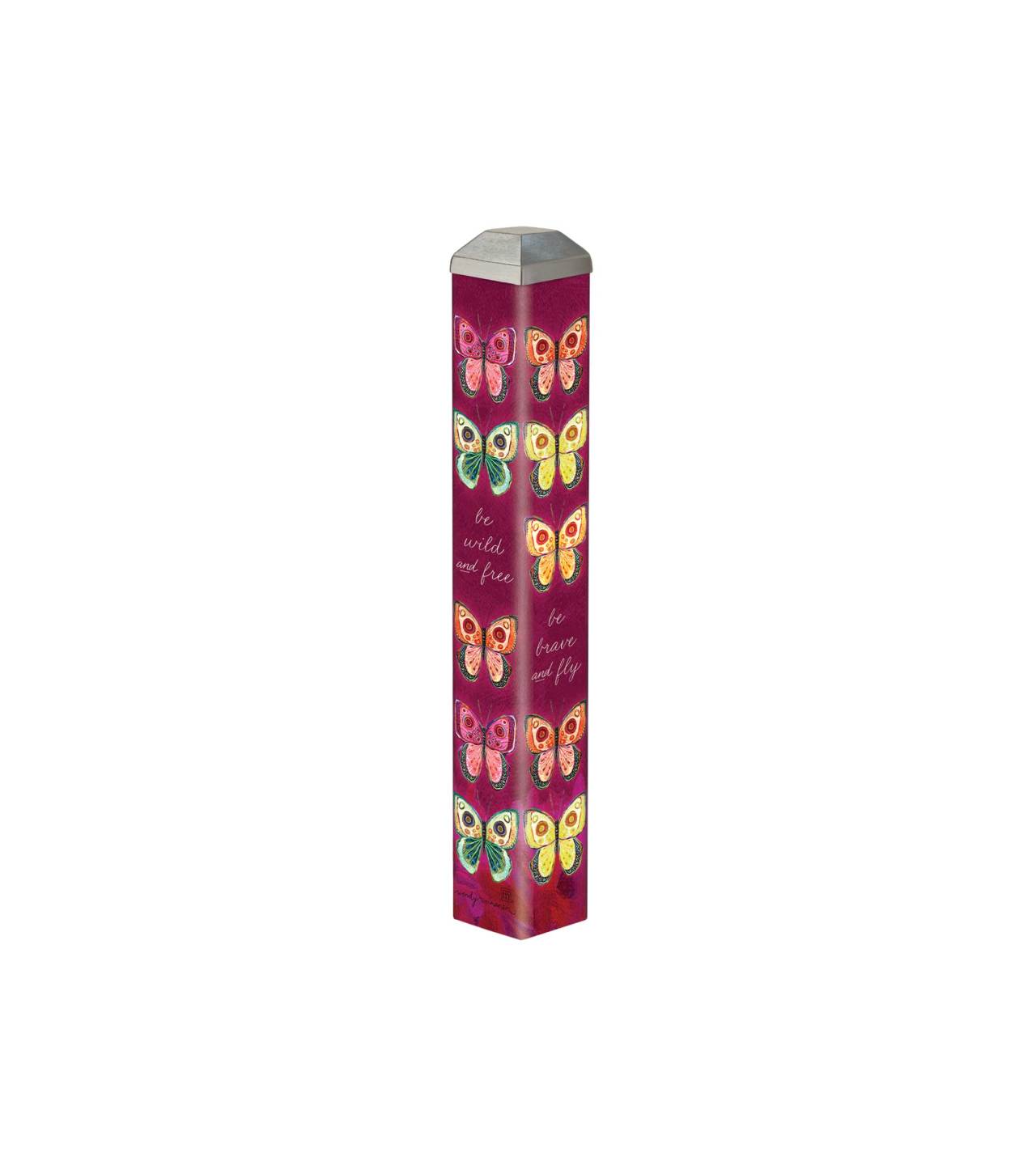 Bohemian Flutters 10" Mini Art Pole thumbnail