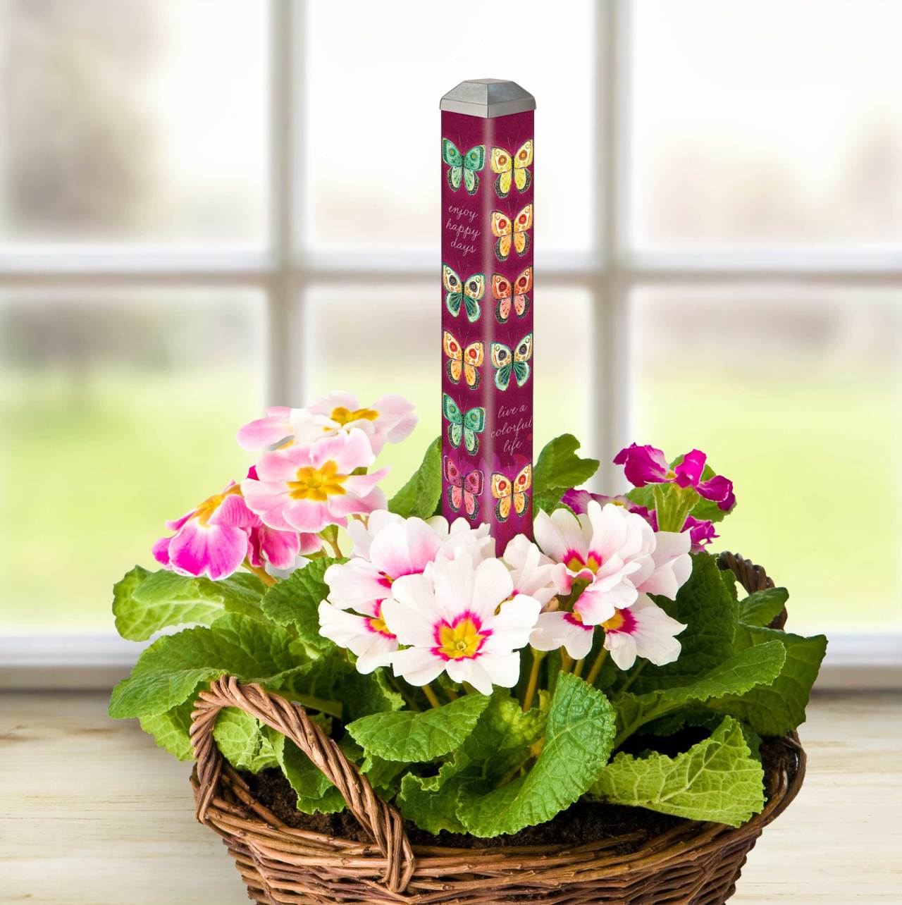 Bohemian Flutters 10" Mini Art Pole thumbnail