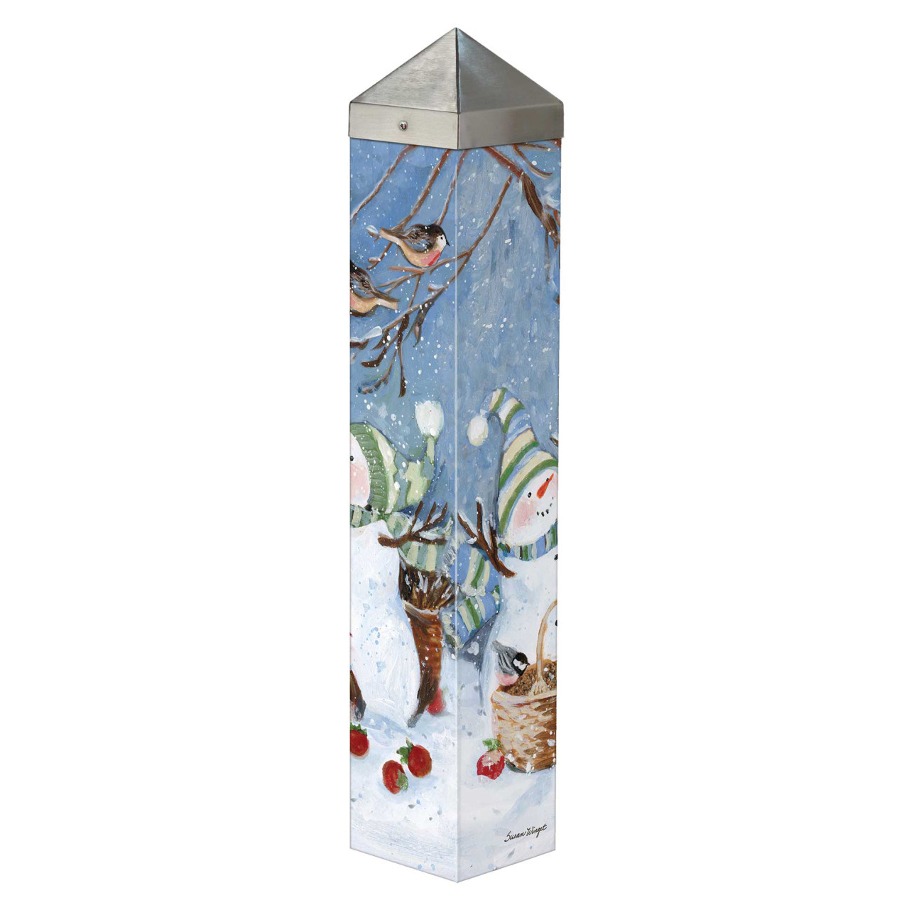 Bird Feeders 20" Art Pole thumbnail