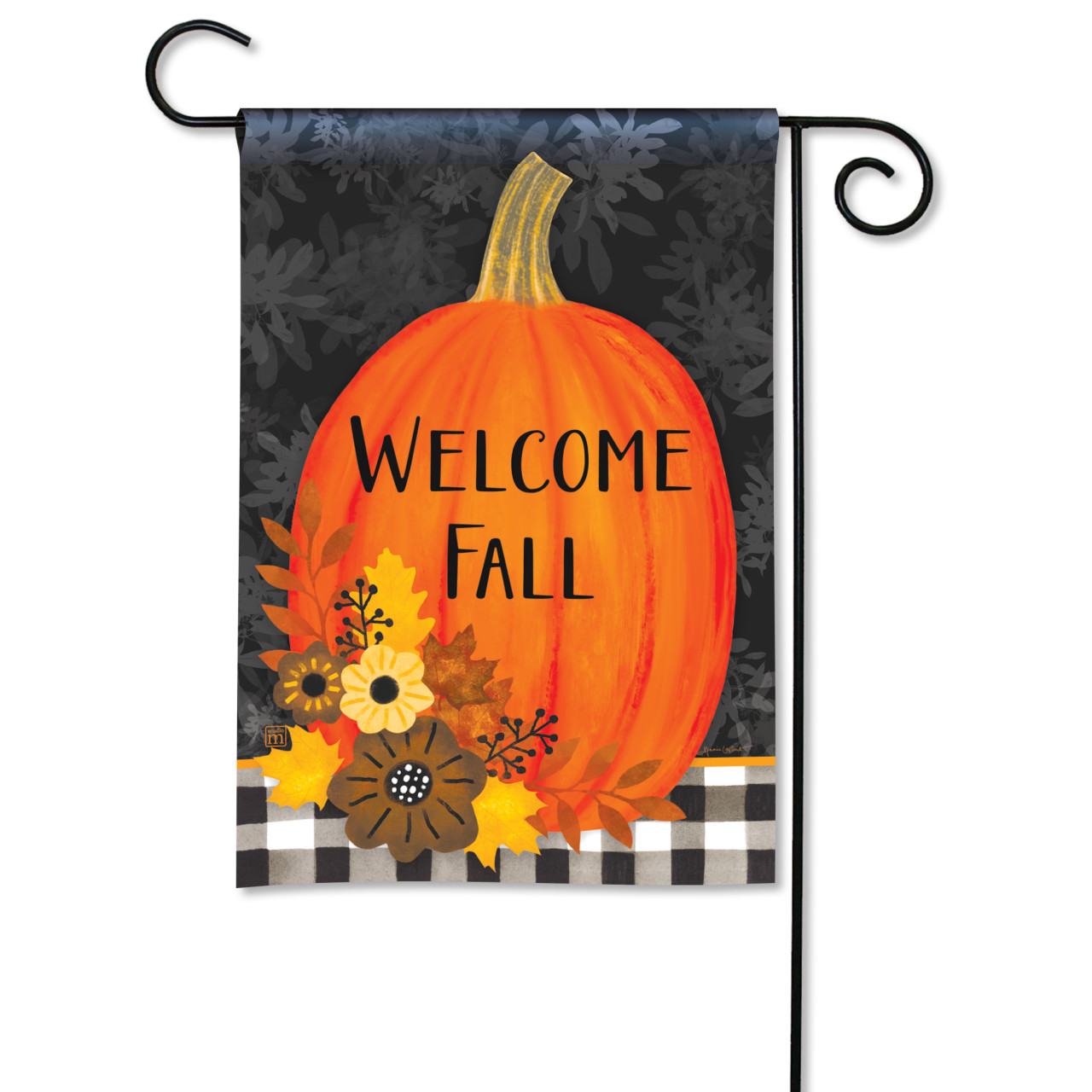 Fall Welcome Garden Flag thumbnail