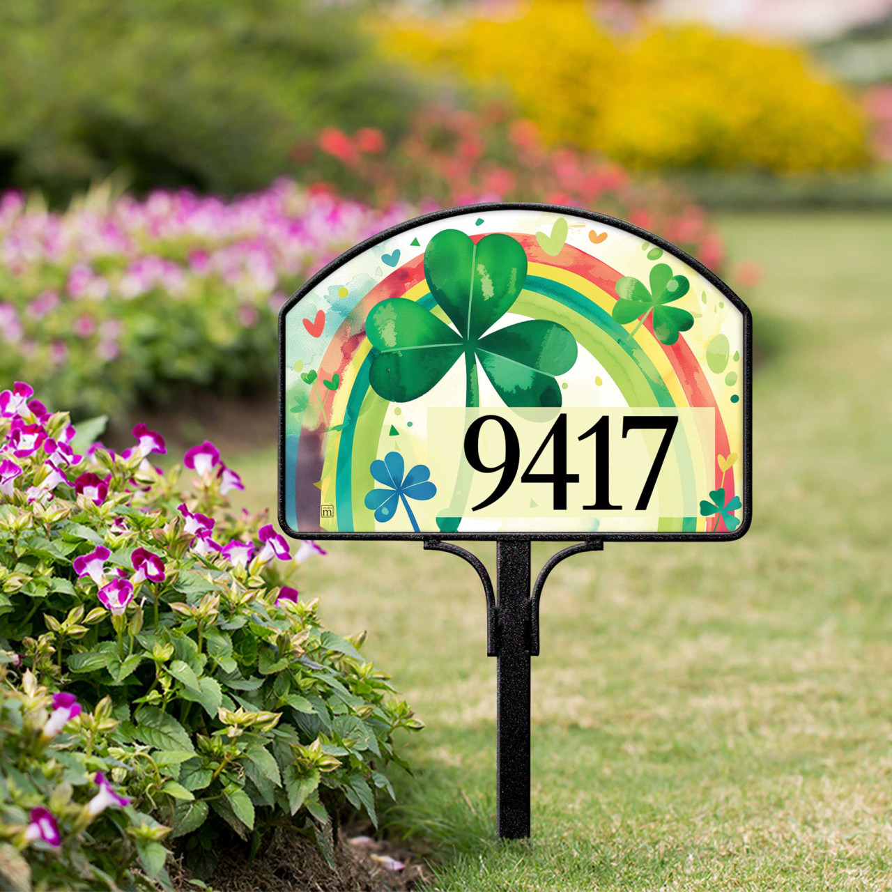 Rainbow Clover Yard DeSign thumbnail