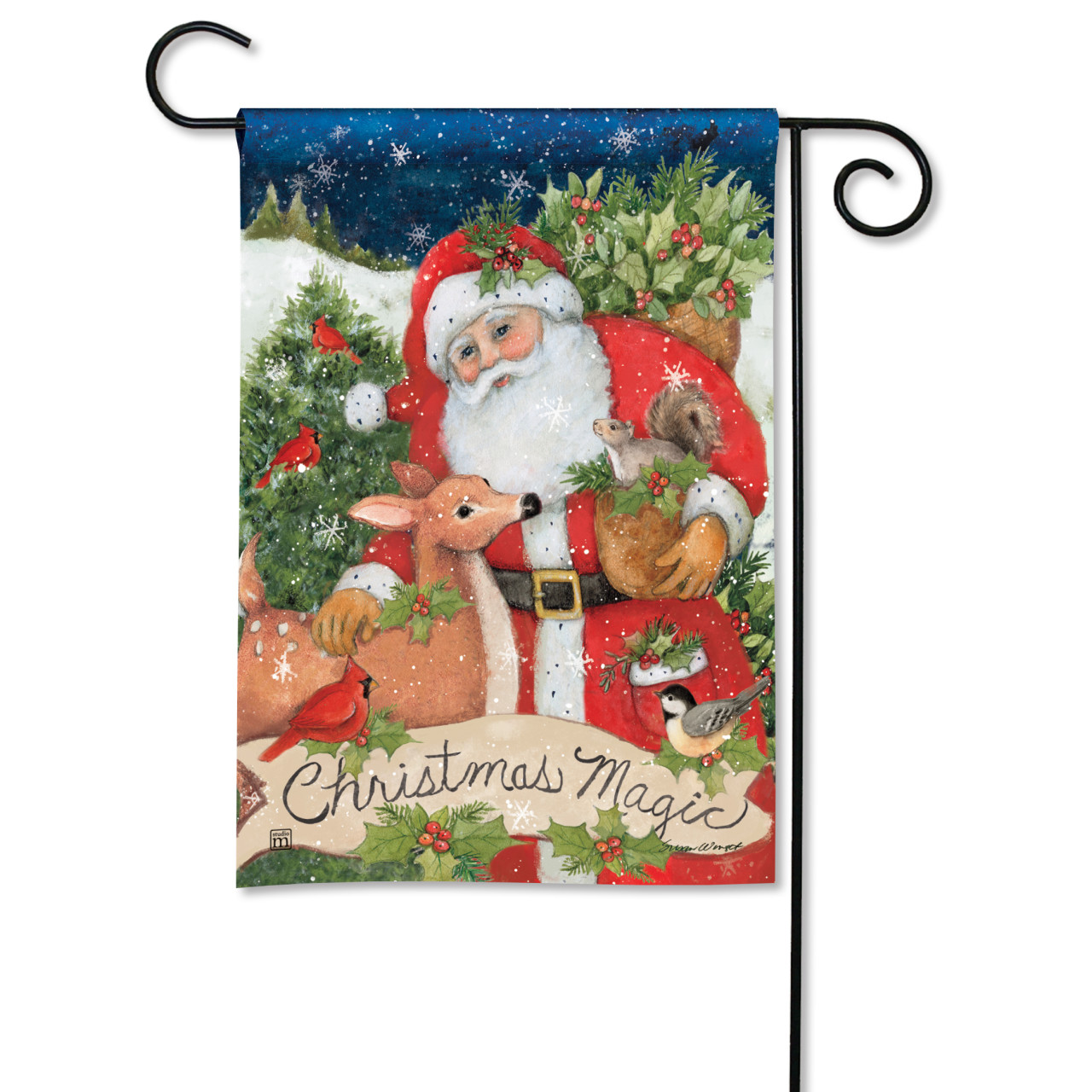 Christmas Magic Garden Flag thumbnail