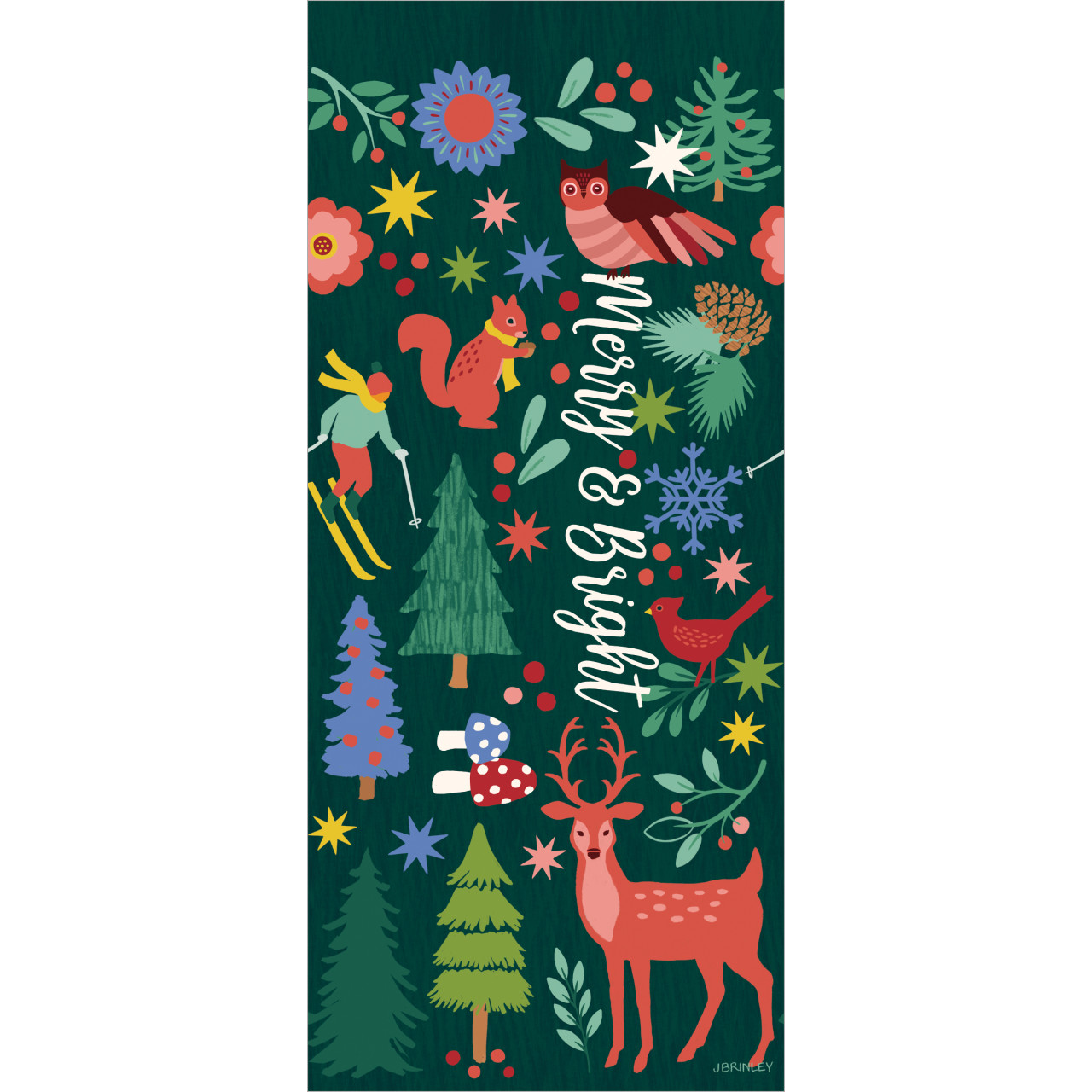 Christmas Message 16" Mini Art Pole thumbnail